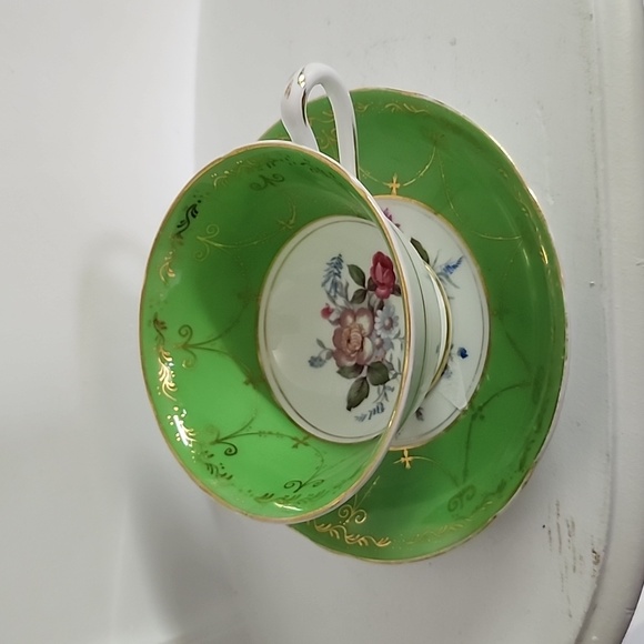 Ye Old English Grosvenor Jackson & Gosling Bone China Cup, Saucer - Picture 4 of 5
